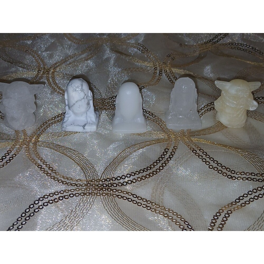 Star Wars Charcters Crystal Carvings